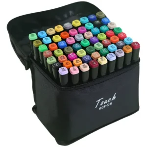 Kit 60 Cores Canetinhas Touch Profissional®