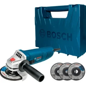 Esmerilhadeira Angular 850w 110v GWS-850 Azul Bosch Mais 3 discos®